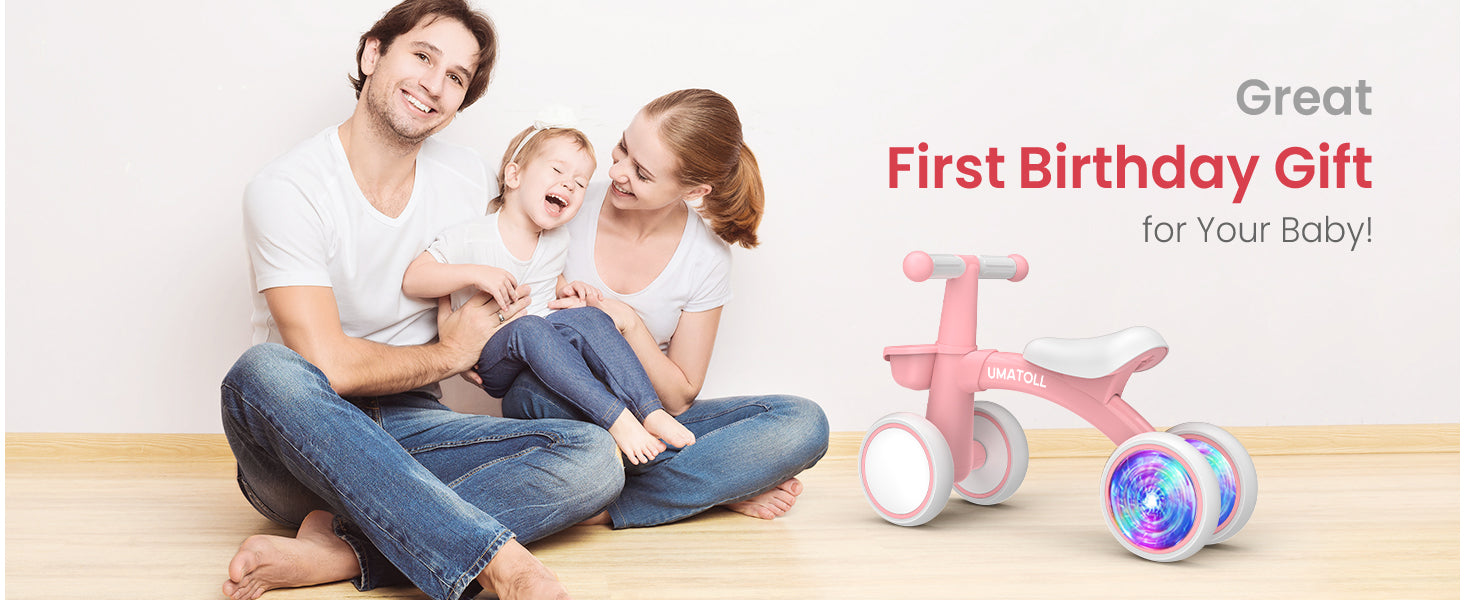 Umatoll Baby Balance Bike for 1 Year Old Girls – Pink Toddler Gift
Umatoll Colorful Lighting Baby Balance Bike with Adjustable Seat
Umatoll Toddler Balance Bike with Glowing Wheels – 12–24 Months
Umatoll 1st Birthday Gift Baby Balance Bike for Girls – Pink Ride On Toy
Umatoll Lightweight Aluminum Baby Balance Bike – Safe Indoor Outdoor Toy
Umatoll Pink Baby Balance Bike with LED Rear Wheels – Toddler Ride On
Umatoll Baby Balance Bike for 12–24 Month Old Girls – Adjustable Toddler Bike