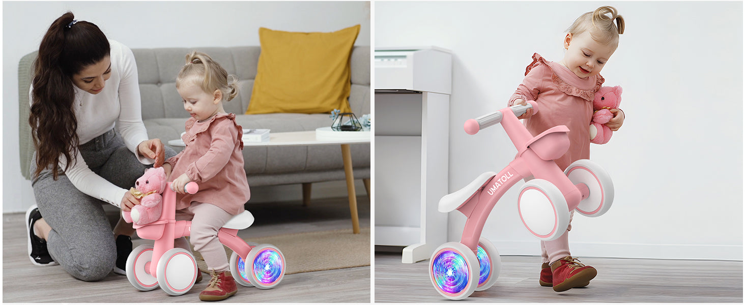 Umatoll Baby Balance Bike for 1 Year Old Girls – Pink Toddler Gift
Umatoll Colorful Lighting Baby Balance Bike with Adjustable Seat
Umatoll Toddler Balance Bike with Glowing Wheels – 12–24 Months
Umatoll 1st Birthday Gift Baby Balance Bike for Girls – Pink Ride On Toy
Umatoll Lightweight Aluminum Baby Balance Bike – Safe Indoor Outdoor Toy
Umatoll Pink Baby Balance Bike with LED Rear Wheels – Toddler Ride On
Umatoll Baby Balance Bike for 12–24 Month Old Girls – Adjustable Toddler Bike