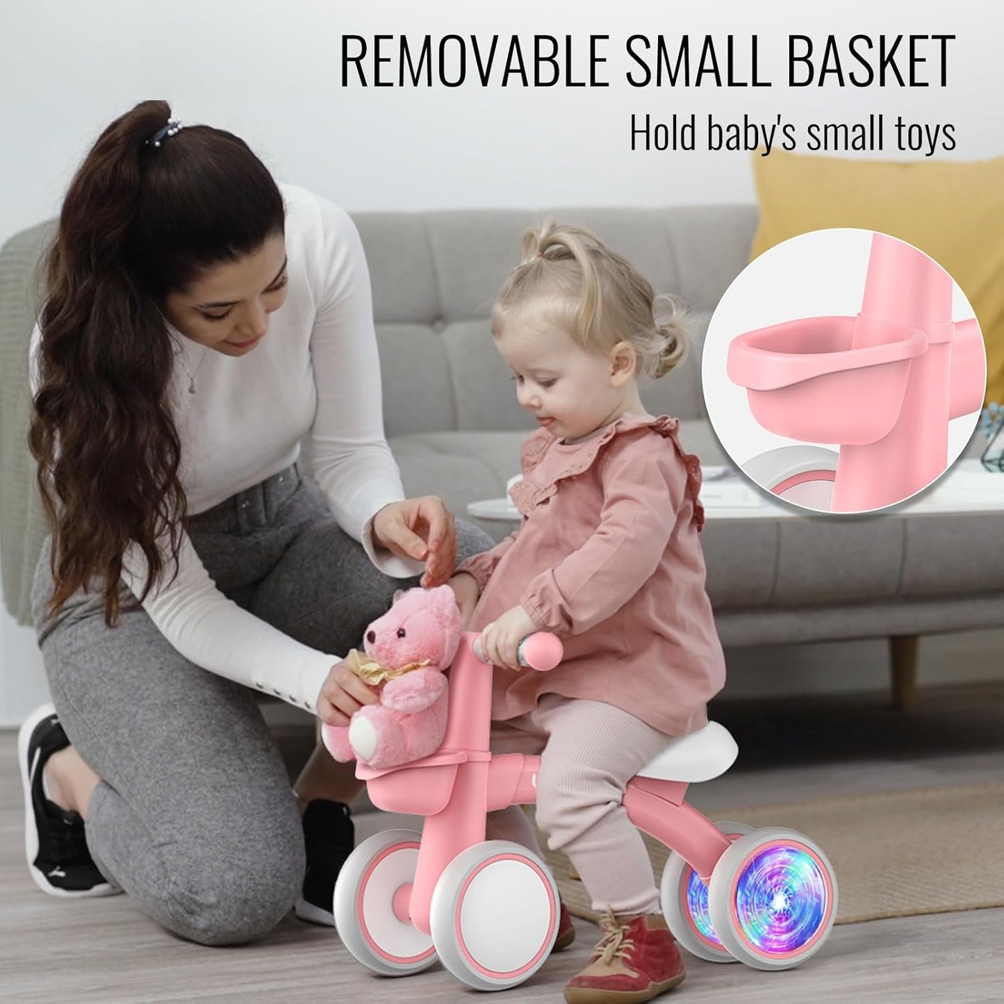 Umatoll Baby Balance Bike for 1 Year Old Girls – Pink Toddler Gift
Umatoll Colorful Lighting Baby Balance Bike with Adjustable Seat
Umatoll Toddler Balance Bike with Glowing Wheels – 12–24 Months
Umatoll 1st Birthday Gift Baby Balance Bike for Girls – Pink Ride On Toy
Umatoll Lightweight Aluminum Baby Balance Bike – Safe Indoor Outdoor Toy
Umatoll Pink Baby Balance Bike with LED Rear Wheels – Toddler Ride On
Umatoll Baby Balance Bike for 12–24 Month Old Girls – Adjustable Toddler Bike